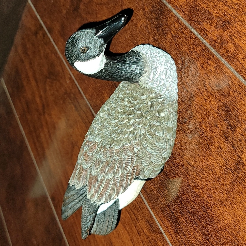 Mini Canada Goose Figurine, Made in Canada